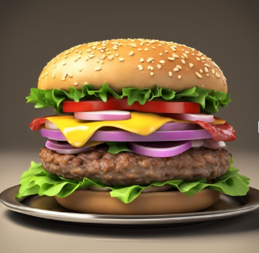 I will model your 3d food product image