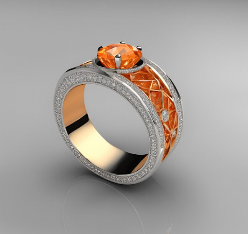 I will create 3d jewelry design for 3d printing