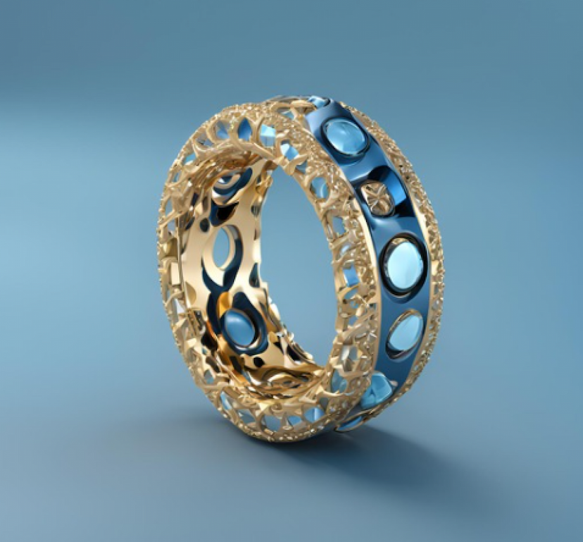 I will create elegant 3d jewelry designs in stl 3dm specialized in custom work