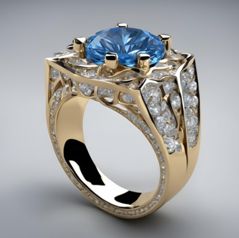 I will do professional 3d jewelry design and rendering