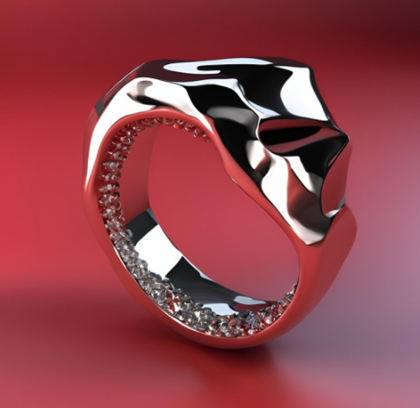 I will design your jewelry with realistic rendering
