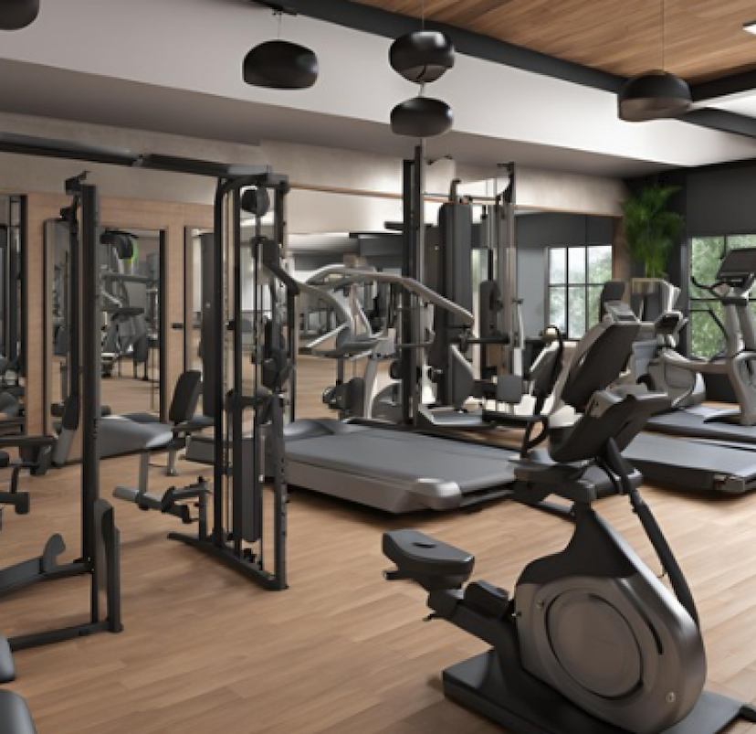 I will design gym equipment on 3d