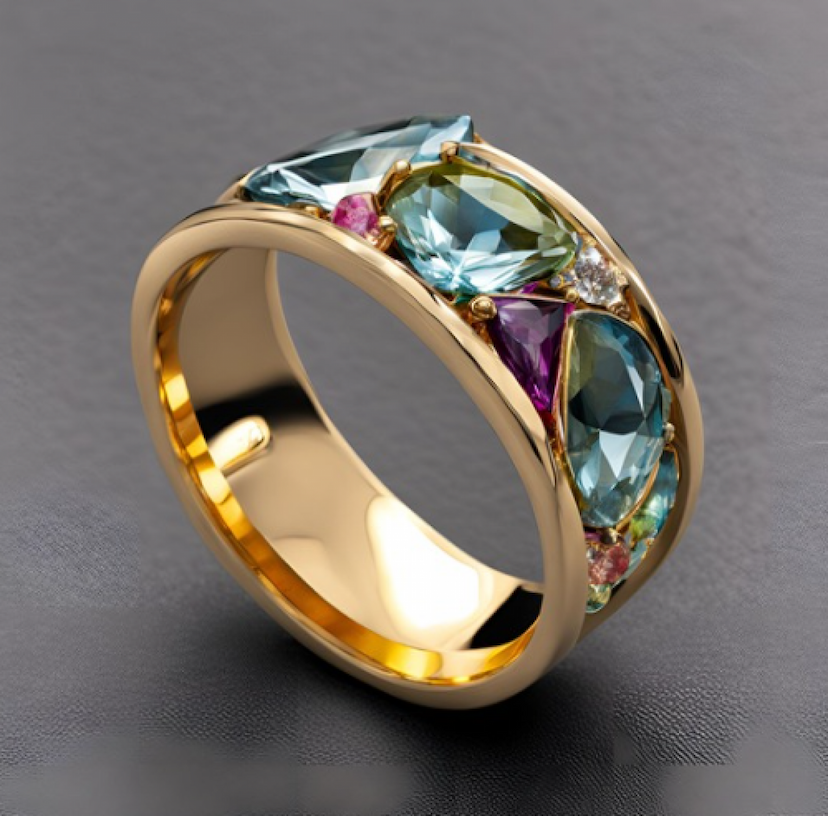 I will do 3d jewelry model of rings and render them